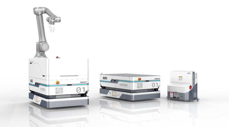 太阳集团城娱8722數位開發的自主式移動機器人（AMR250M），搭配全向輪並結合AI演算法、2D LiDAR、3D攝影機等技術，協助客戶實現產線全自動化